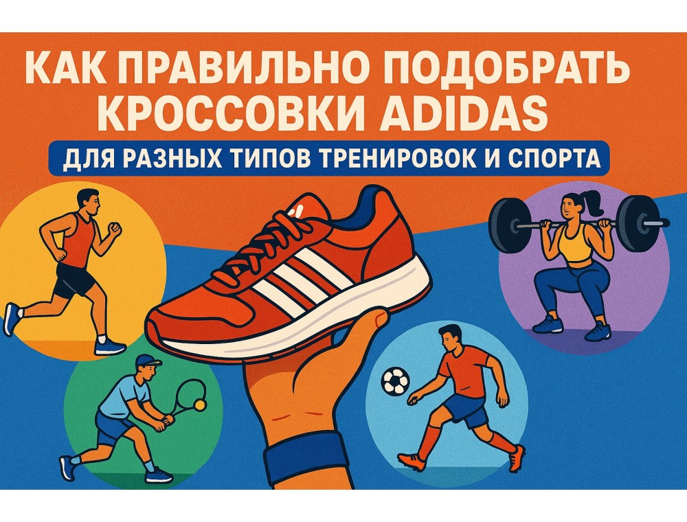 Как правильно подобрать кроссовки Adidas для разных типов тренировок и спорта
